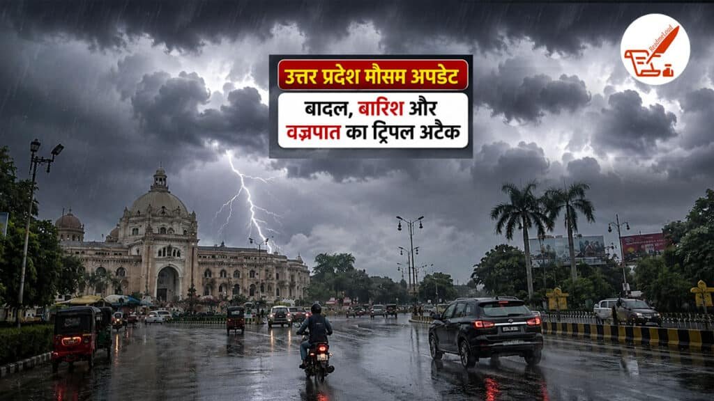 UP Weather Update: 31 अगस्त को बदलेगा मौसम, पूर्वी यूपी में भारी से अति भारी बारिश का अलर्ट, कई जिलों में बिजली का खतरा UP Weather Update 31 August 2026
