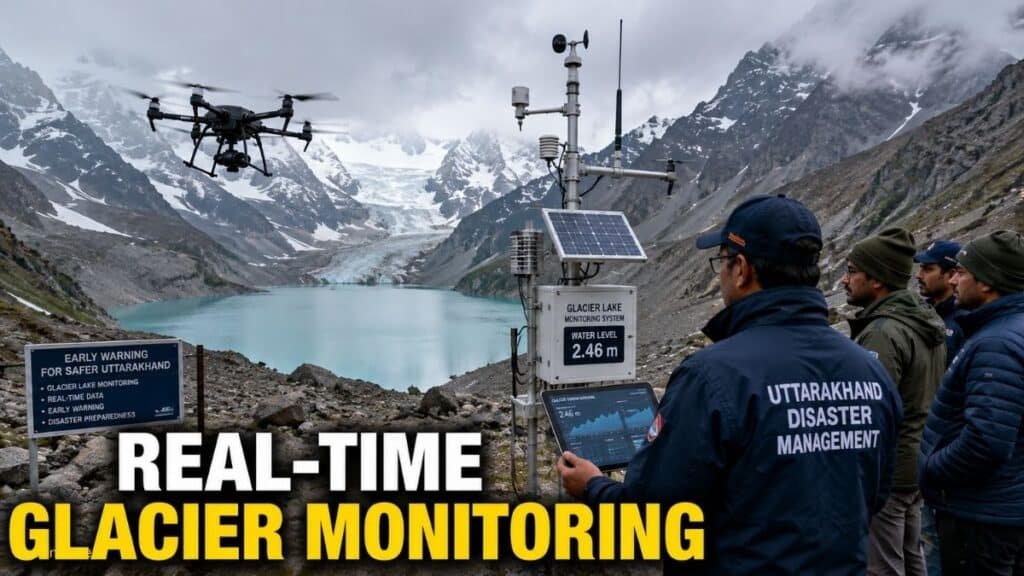 उत्तराखंड में अत्याधुनिक तकनीक से होगी ग्लेशियर झीलों की रियल टाइम मॉनिटरिंग उत्तराखंड ग्लेशियर झील मॉनिटरिंग