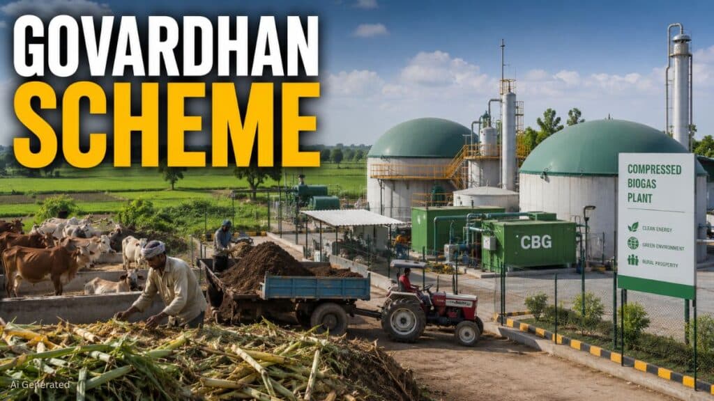गोवर्धन योजना को कैबिनेट की मंजूरी, 23,731 करोड़ रुपये से CBG उत्पादन 10 गुना बढ़ाने का लक्ष्य गोवर्धन योजना
