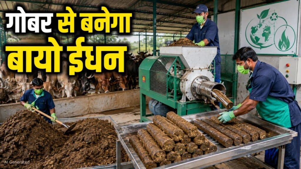 हल्द्वानी में गोबर से बनेगा बायो ईंधन