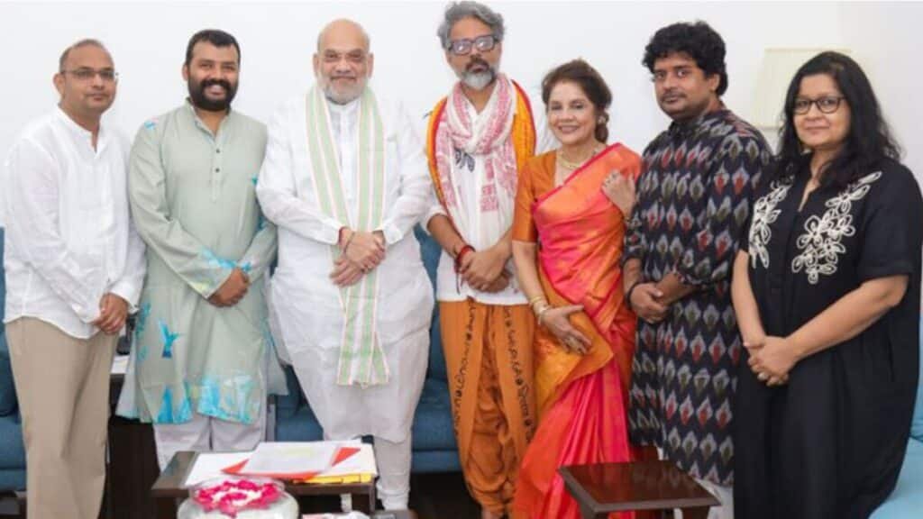 अमित शाह ने ‘हनुमान अंश’ की टीम से की मुलाकात, फिल्म की सफलता पर दी बधाई; 6वें हफ्ते भी जारी है जलवा Hanuman ANsh - Amit Shah