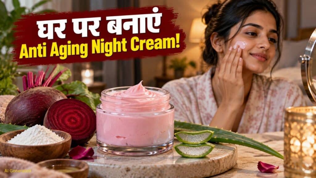 Anti Aging Night Cream: बाजार की महंगी क्रीम को कहें बाय! घर पर चुकंदर और कॉर्न फ्लोर से बनाएं नेचुरल नाइट क्रीम Anti Aging Night Cream