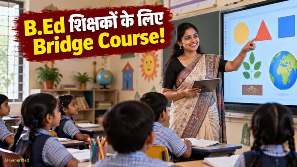 B.Ed वाले प्राइमरी शिक्षकों के लिए बड़ा अपडेट, 6 महीने का Certificate Bridge Course लॉन्च; NIOS से होगी पढ़ाई B.Ed Teachers Bridge Course