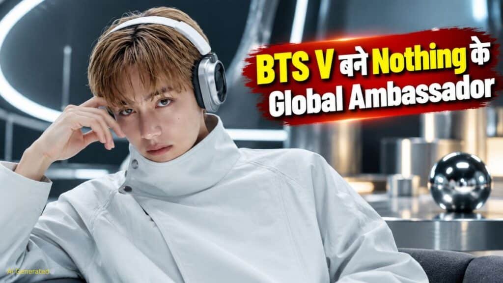 BTS V बने Nothing के Global Brand Ambassador, Headphone (1) Pro के साथ शुरू किया नया सफर BTS V