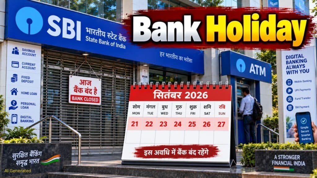 Bank Holiday: अगले हफ्ते 6 दिन बंद रहेंगी बैंक शाखाएं, जानें आपके शहर में कब है छुट्टी Bank Holiday