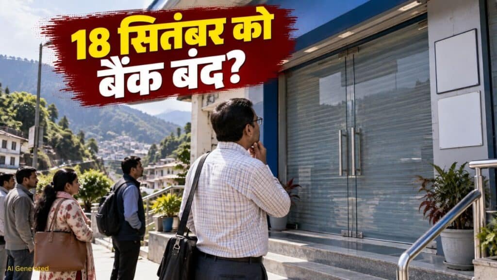 Bank Holiday: 18 सितंबर को बैंक बंद रहेंगे या खुलेंगे? सिर्फ इस राज्य में रहेगा अवकाश, जानें पूरी जानकारी Bank Holiday