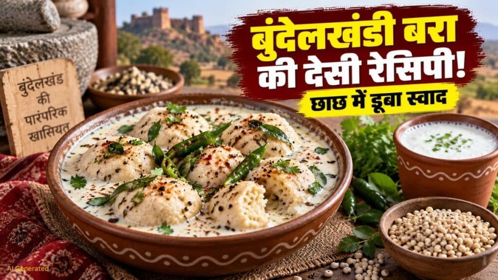 दही वड़े से भी ज्यादा स्वादिष्ट हैं बुंदेलखंडी बरा, एक बार चखा तो बार-बार बनाएंगे; नोट करें रेसिपी Bundelkhandi Bara Recipe
