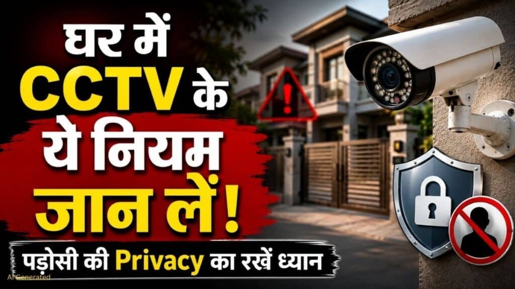 CCTV कैमरा लगाना इतना आसान नहीं! घर के बाहर कैमरा लगाने से पहले जान लें ये जरूरी बातें CCTV Installing Rules