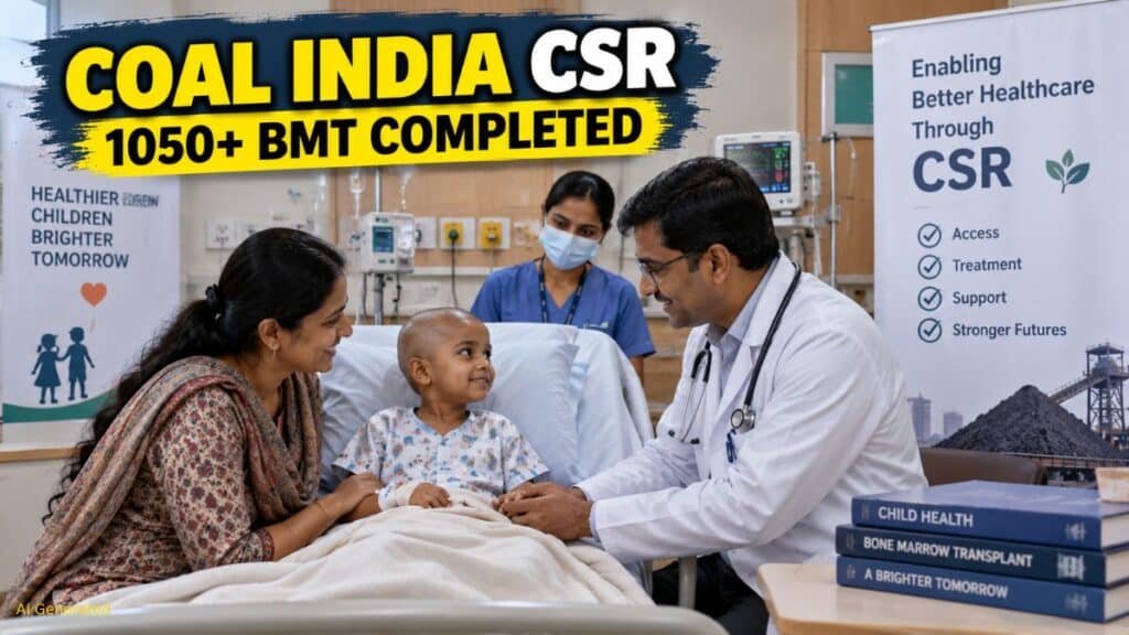 Coal India CSR: कोयला क्षेत्र की पहली CSR रूपरेखा लॉन्च, 1,050 से अधिक बोन मैरो ट्रांसप्लांट पूरे Coal India CSR