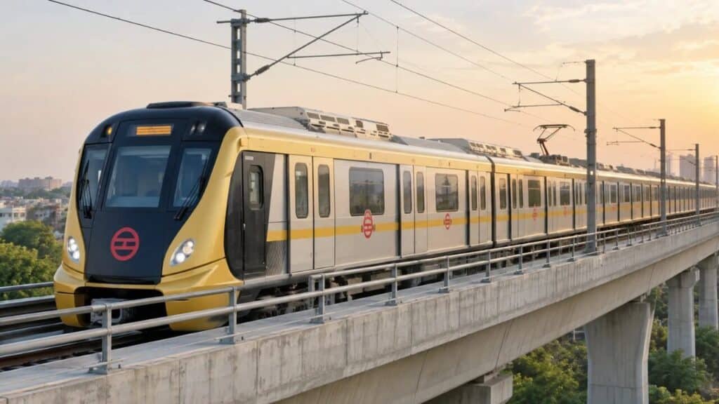 Delhi Metro Golden Line