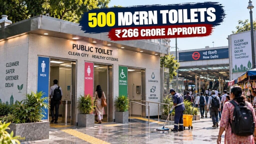 Delhi Public Toilets