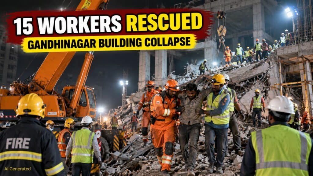 Gandhinagar Building Collapse
