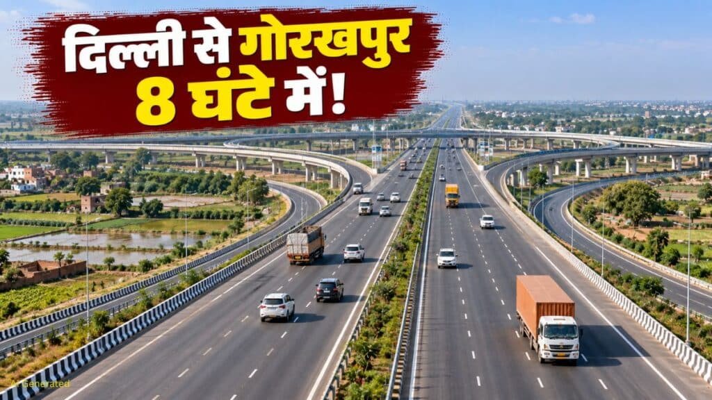 दिल्ली से 8 घंटे में गोरखपुर, बनेगा UP का सबसे लंबा एक्सप्रेसवे, बिहार-बंगाल समेत 6 राज्यों की कनेक्टिविटी Gorakhpur Shamli Expressway