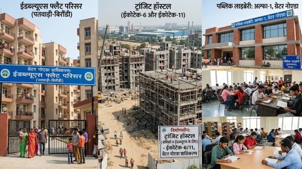 ग्रेटर नोएडा में श्रमिकों को बड़ी राहत, बनेंगे EWS फ्लैट और ट्रांजिट हॉस्टल; छात्रों के लिए पब्लिक लाइब्रेरी भी मंजूर Greater Noida Authority