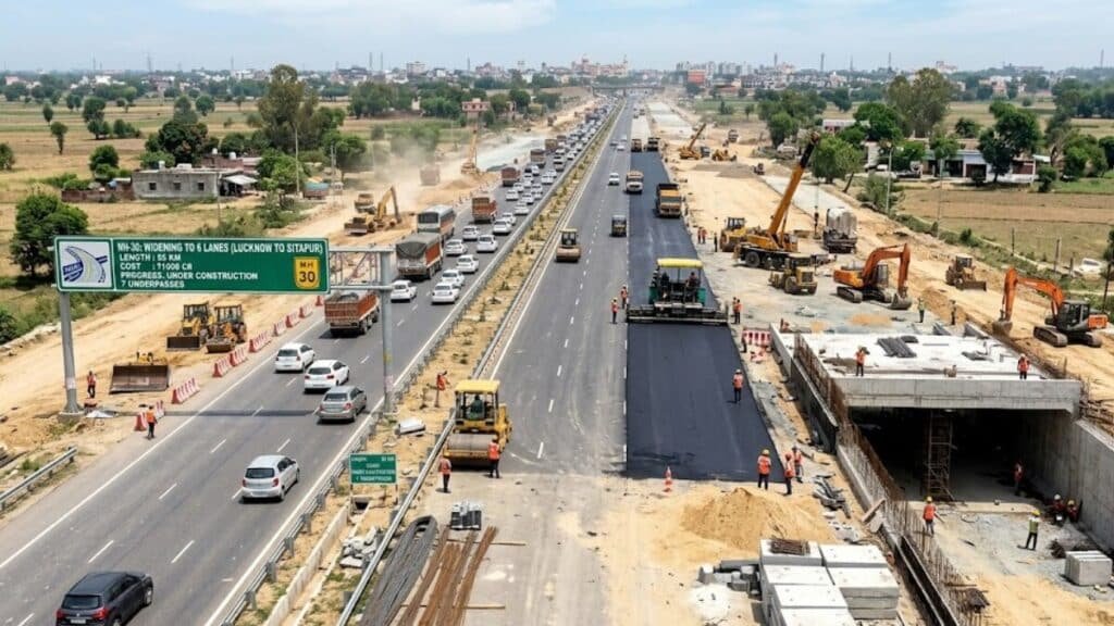 Lucknow Sitapur Highway