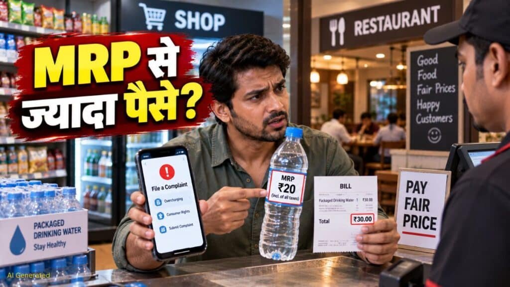 MRP से ज्यादा पैसे