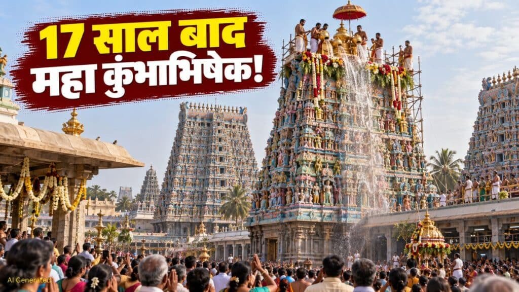 Madurai Meenakshi Temple Kumbabhishekam