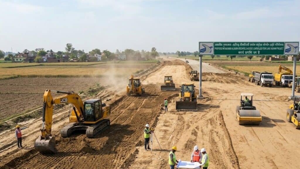UP को मिलेगा नया एक्सप्रेस रूट! 114.95 KM लंबे मुरादाबाद-अलीगढ़ हाईवे की तैयारी तेज Moradabad-Aligarh Highway