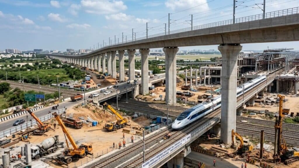 Mumbai Hyderabad Bullet Train