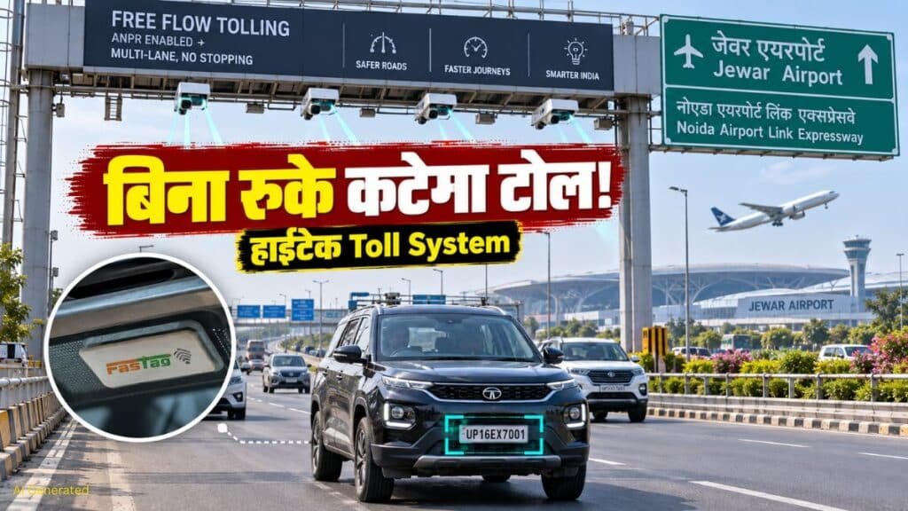 Noida Airport Link Expressway: बिना रुके कटेगा टोल, जानिए कैसे काम करेगा हाईटेक सिस्टम Noida Airport Link Expressway (1)