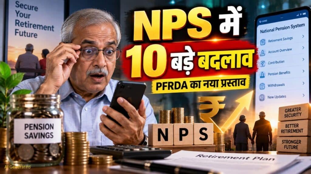 NPS में होने वाले हैं 10 बड़े बदलाव! बिना बैंक जाए खुल सकता है पेंशन खाता, जानें पूरी डिटेल PFRDA NPS