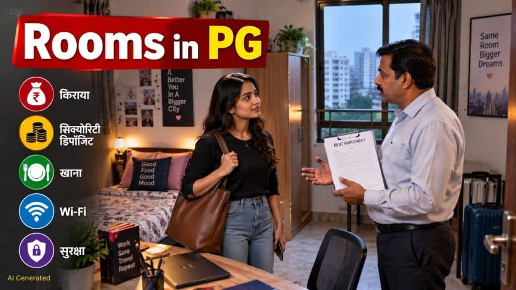 PG में रहने जा रहे हैं? कमरा लेने से पहले इन बातों का रखें ध्यान Rooms in PG