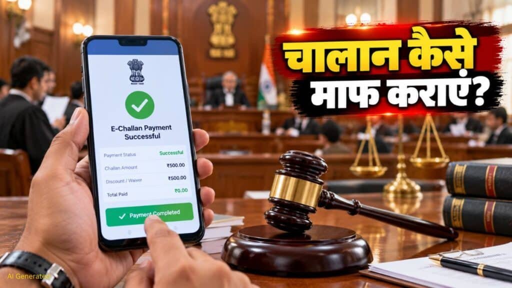 लोक अदालत से चालान कैसे माफ कराएं? जानें स्टेप-बाय-स्टेप ऑनलाइन प्रक्रिया Traffic Challan