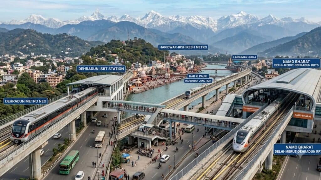 उत्तराखंड में मेट्रो और नमो भारत की तैयारी, देहरादून-हरिद्वार-ऋषिकेश की कनेक्टिविटी बदलेगी Uttarakhand Metro
