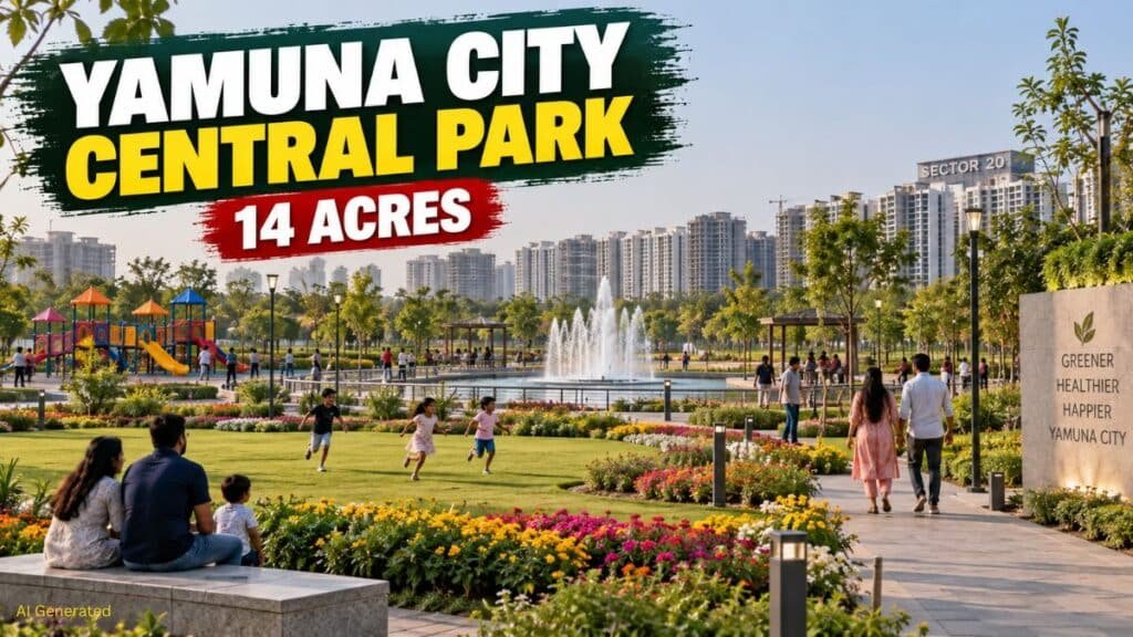 Yamuna City Central Park: 14 एकड़ में बनेगा बड़ा पार्क, 20 हजार आवंटियों को मिलेगा फायदा Yamuna City Central Park