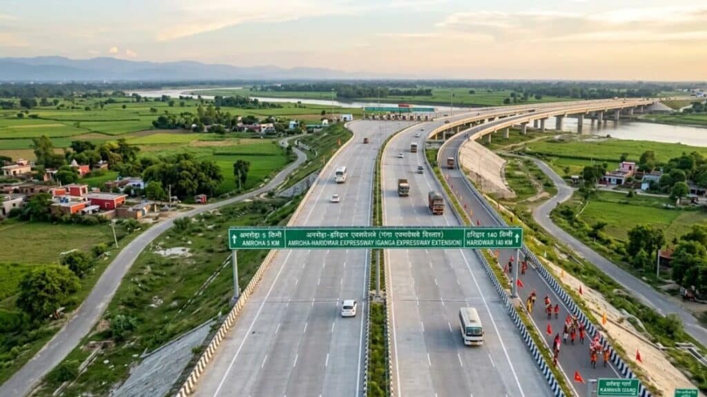 amroha Haridwar ganga expressway