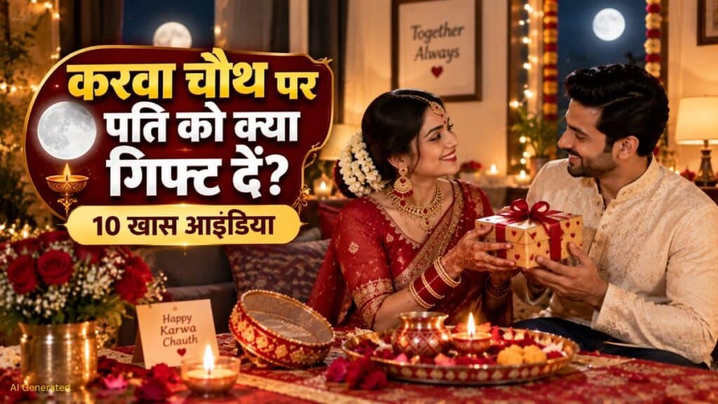 करवा चौथ पर पति को क्या गिफ्ट दें? ये 10 आइडिया आएंगे काम करवा चौथ