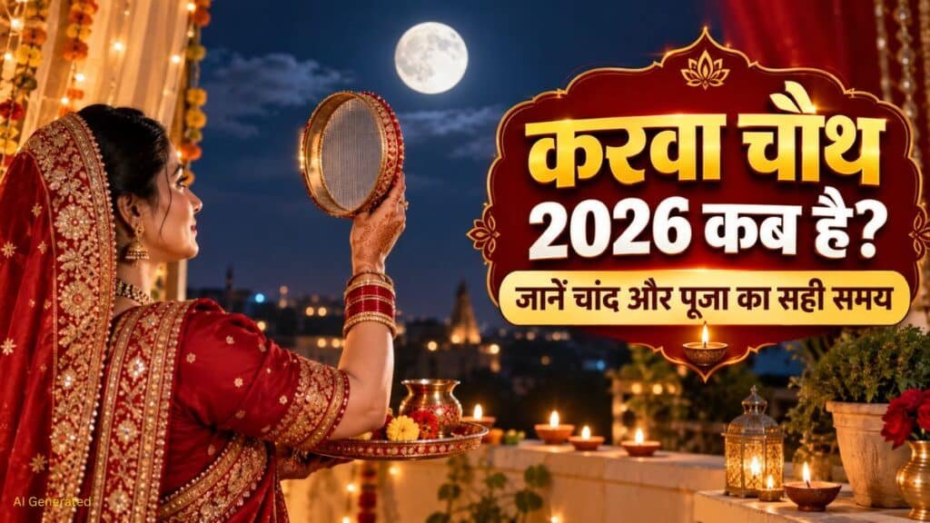 Karwa Chauth 2026 Date: इस दिन रखा जाएगा व्रत, जानें शुभ मुहूर्त और चंद्रोदय का समय करवा चौथ 2026