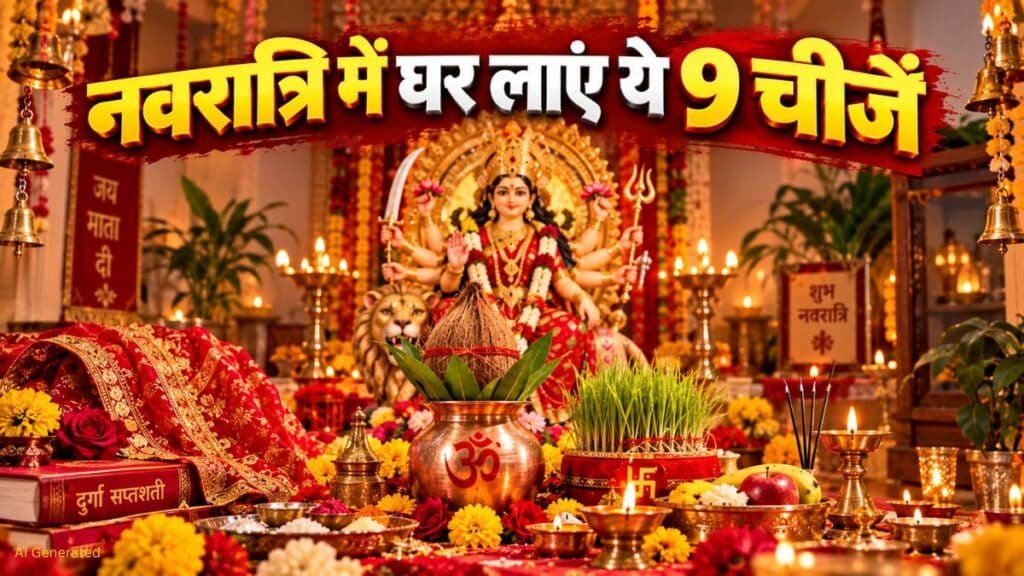 नवरात्रि में घर लाएं ये 9 चीजें, मां दुर्गा की पूजा में मानी जाती हैं खास, जानें पूरी लिस्ट नवरात्रि में घर लाएं ये 9 चीजें