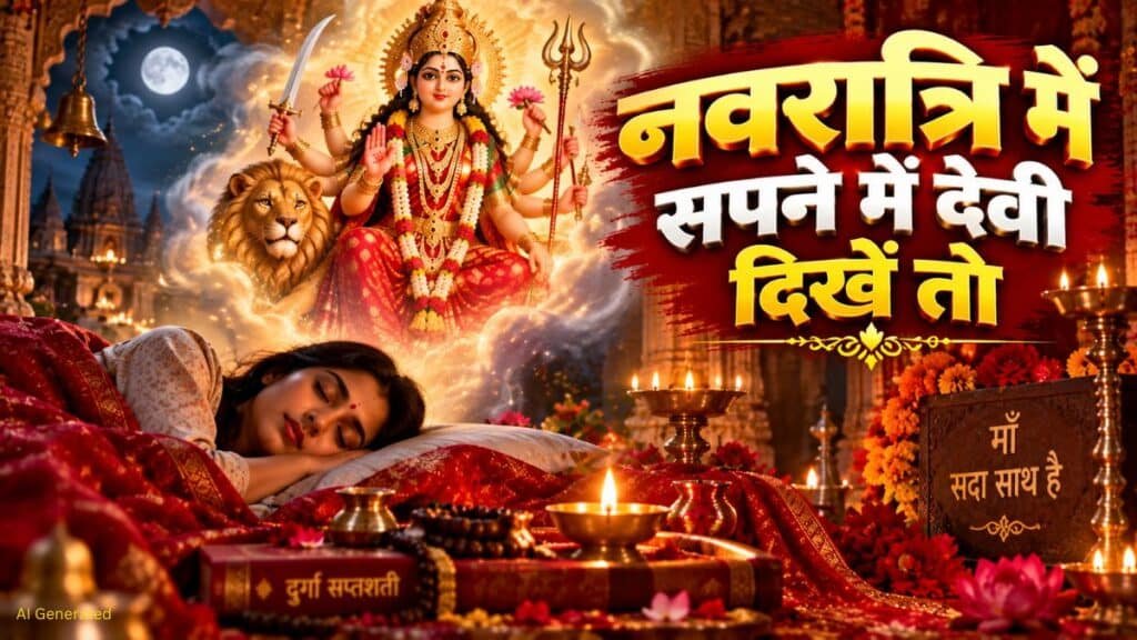 नवरात्रि में सपने में देवी दिखें तो क्या माना जाता है? जानें धार्मिक मान्यता नवरात्रि में सपने में देवी दिखें तो
