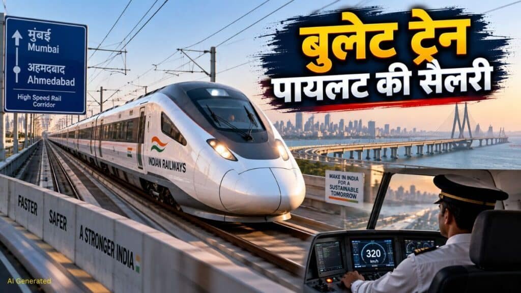 बुलेट ट्रेन पायलट की सैलरी