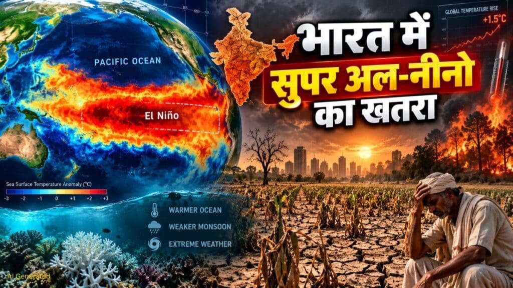 भारत में सुपर अल-नीनो का खतरा