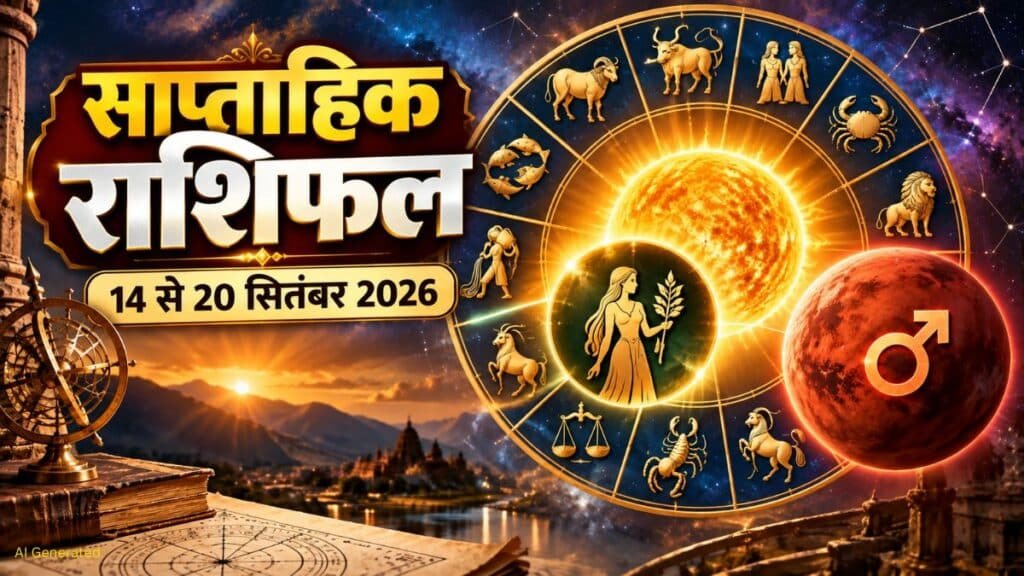 साप्ताहिक राशिफल