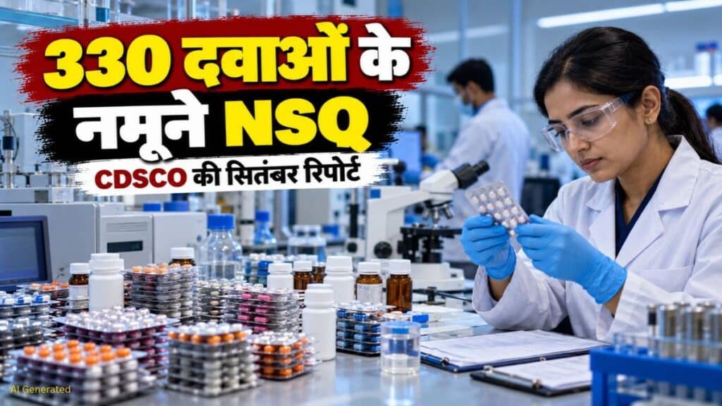 CDSCO Drug Quality Alert