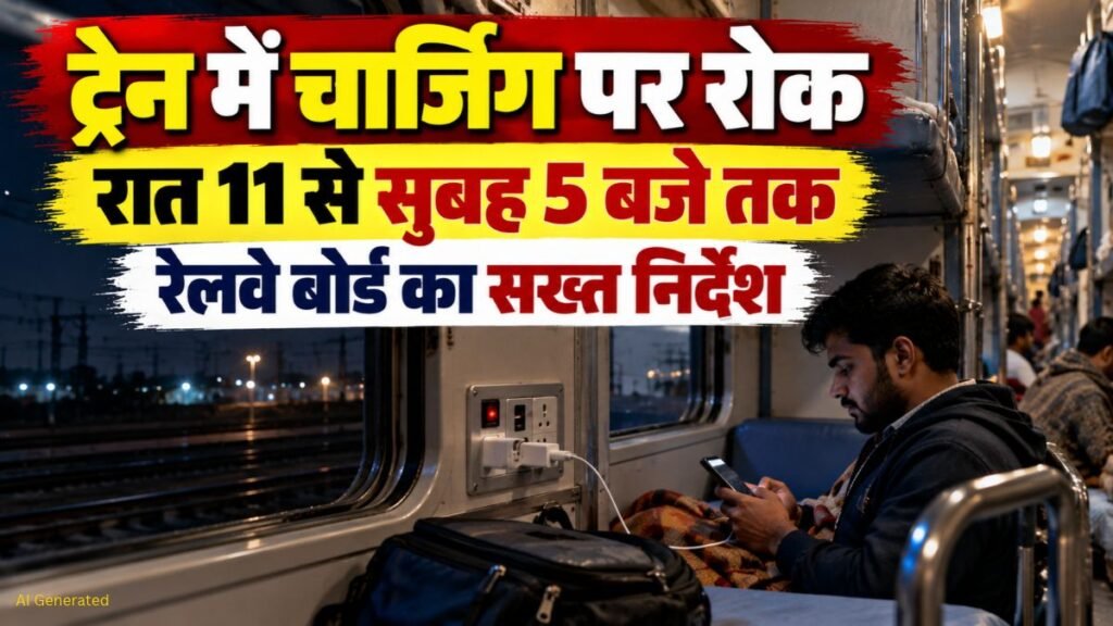 Charging Point in Train