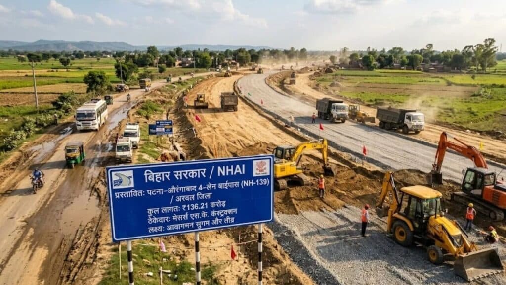 बिहार के इस जिले में बनेगा फोरलेन बाईपास, 136 करोड़ का टेंडर जारी, पटना से औरंगाबाद का सफर होगा आसान Daudnagar Four Lane Bypass