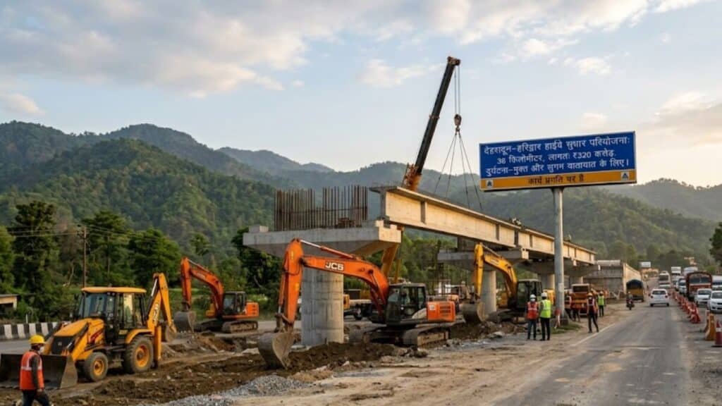 देहरादून-हरिद्वार हाईवे पर 320 करोड़ का मेगा प्रोजेक्ट, बनेंगे 7 फ्लाईओवर और 44 KM सर्विस लेन, जाम से मिलेगी राहत Dehradun Haridwar Highway