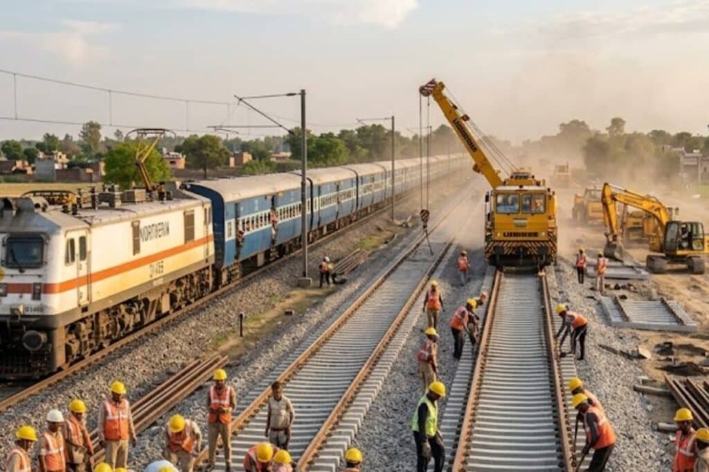 Delhi Shamli Railway Line