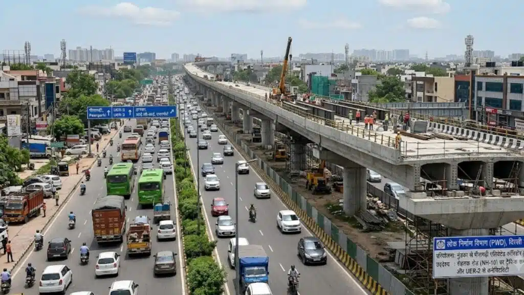 दिल्ली को जाम से मिलेगी राहत, मुंडका-पीरागढ़ी के बीच बनेगा 8 KM लंबा एलिवेटेड कॉरिडोर, UER-2 से जुड़ेगा Elevated Corridor