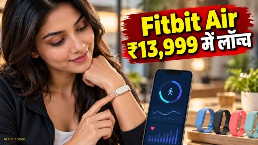 Fitbit Air India Launch