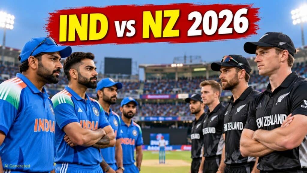 IND vs NZ Schedule 2026