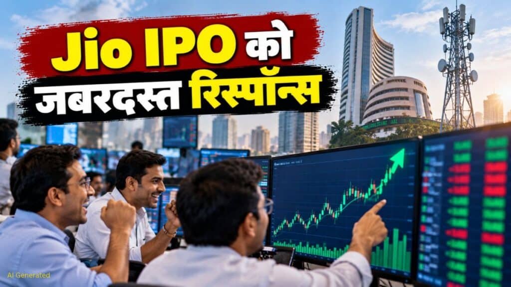 Jio IPO: पहले दिन तीन गुना सब्सक्रिप्शन, बड़े आईपीओ की लिस्टिंग से कितनी अलग रही शुरुआत? Jio IPO