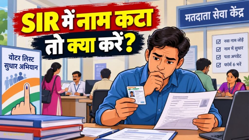 SIR में नाम कटने के बाद फॉर्म-6 बना परेशानी, क्या गलत घोषणा पर हो सकती है जेल? जानें पूरा मामला SIR Name Inclusion