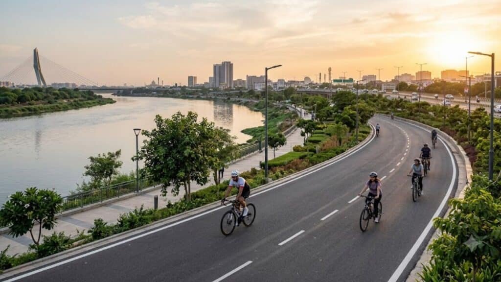 cycle track