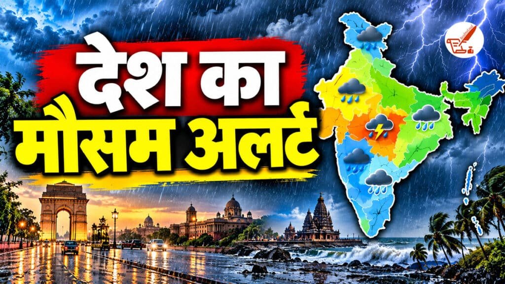 Aaj ka Mausam: 7 अक्टूबर से कई राज्यों में बारिश और आंधी, 60 KM तक पहुंच सकती है हवा की रफ्तार Aaj ka Mausam